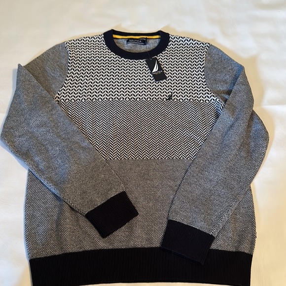 Nautica - Men’s Pima Cotton Sweater - Size Medium